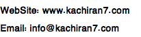 WebSite: www.kachiran7.com Email: info@kachiran7.com